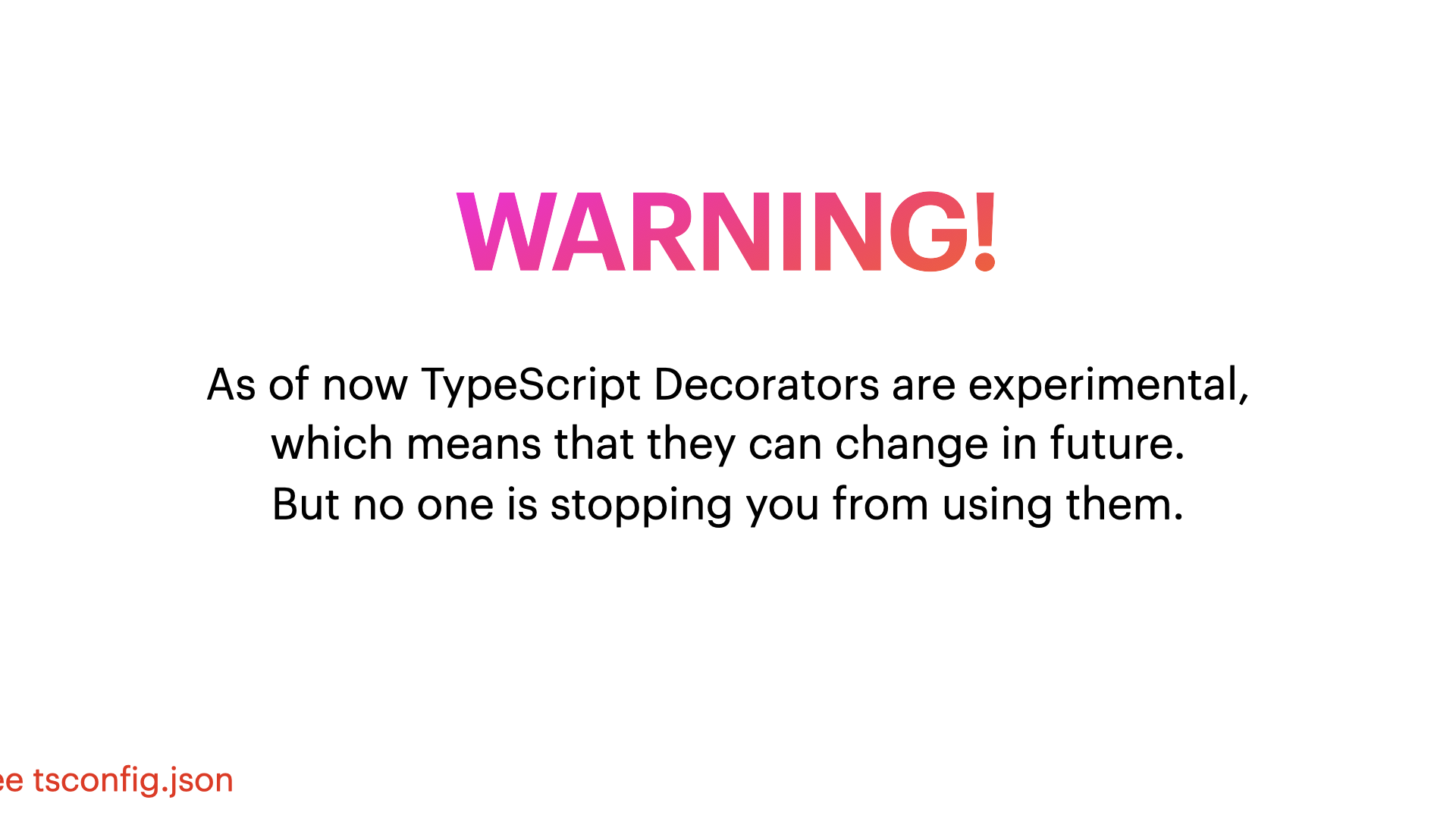 TypeScript Decorators