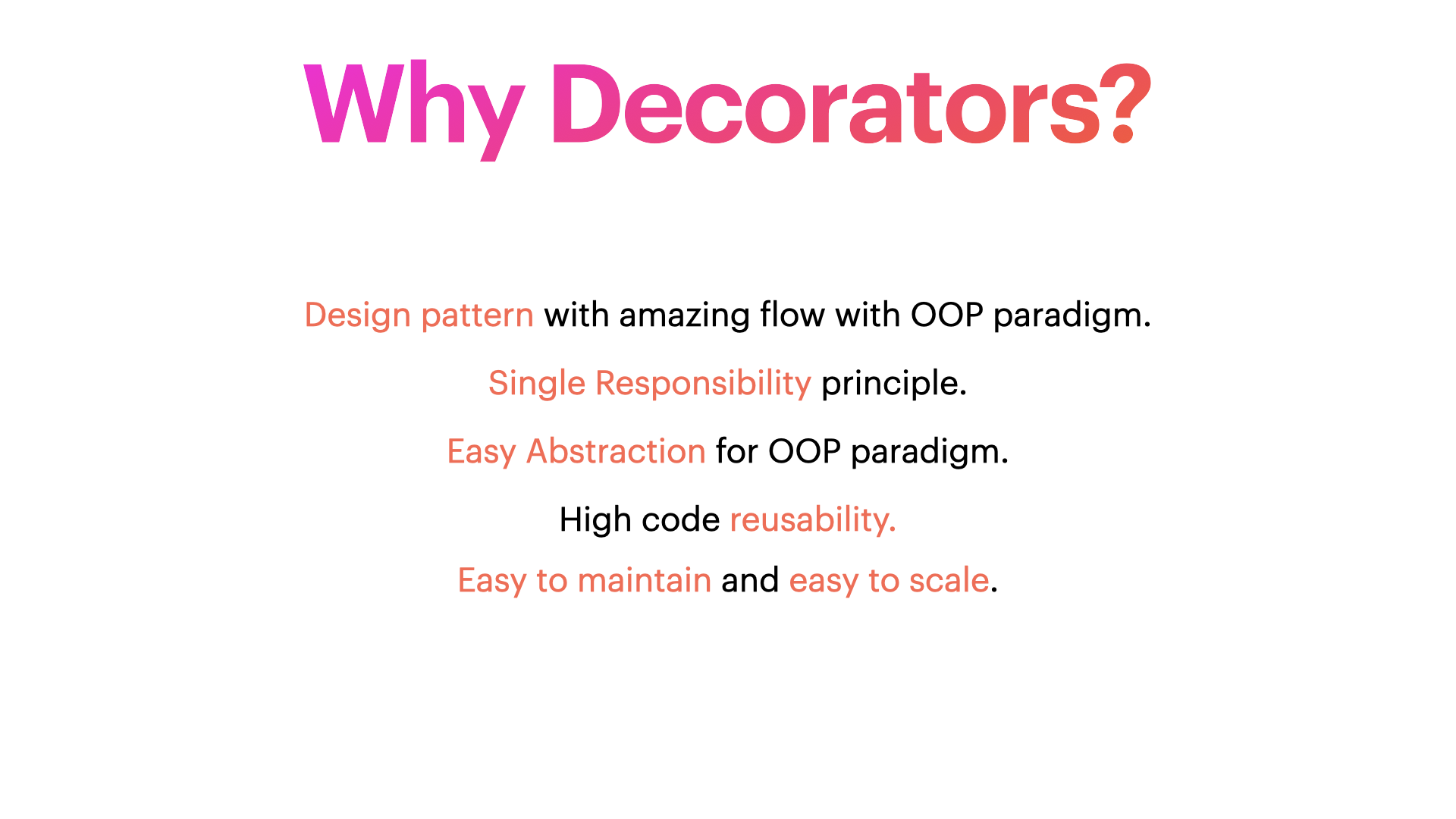 TypeScript Decorators