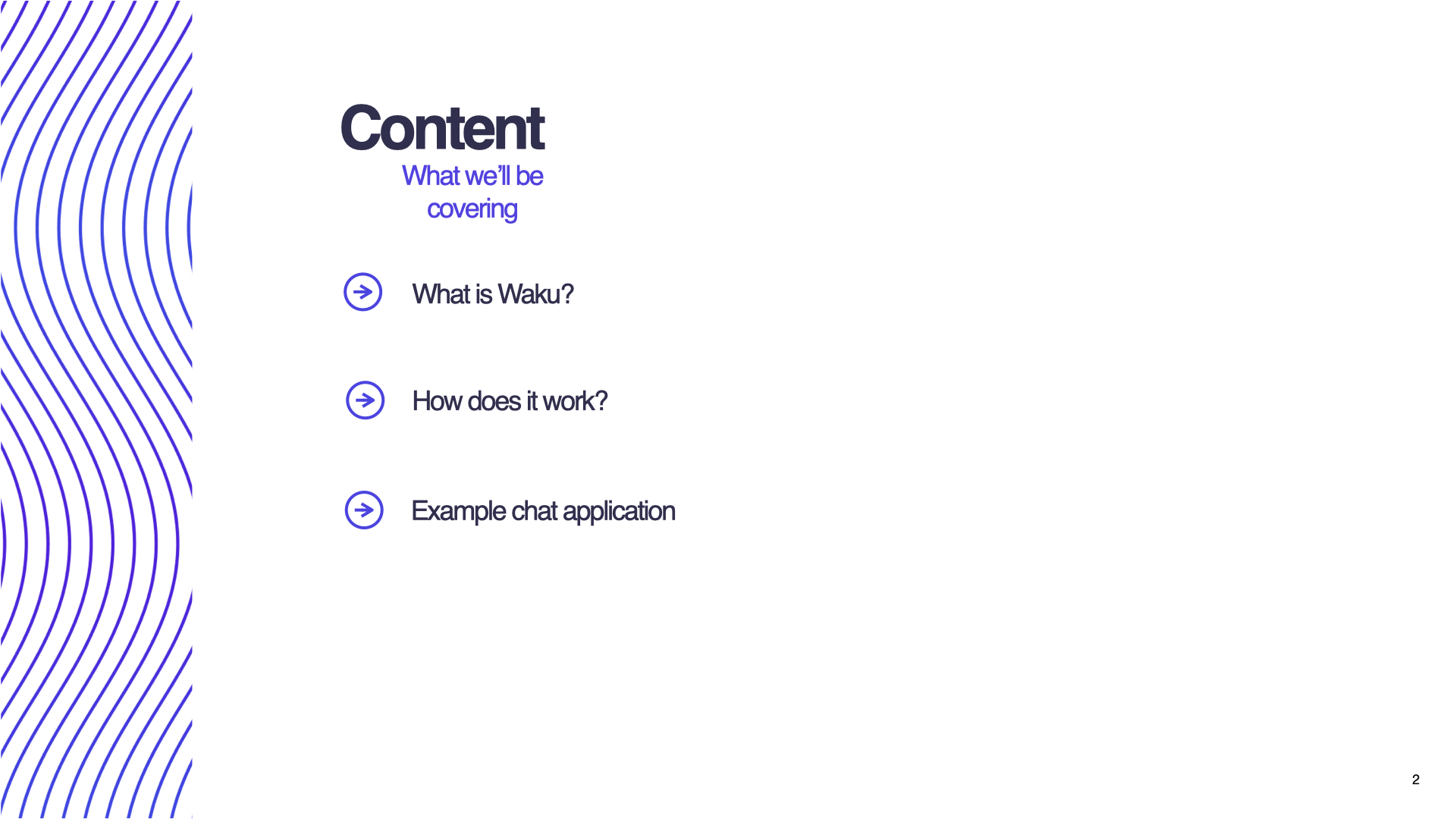 Waku protocol for decentralised messaging