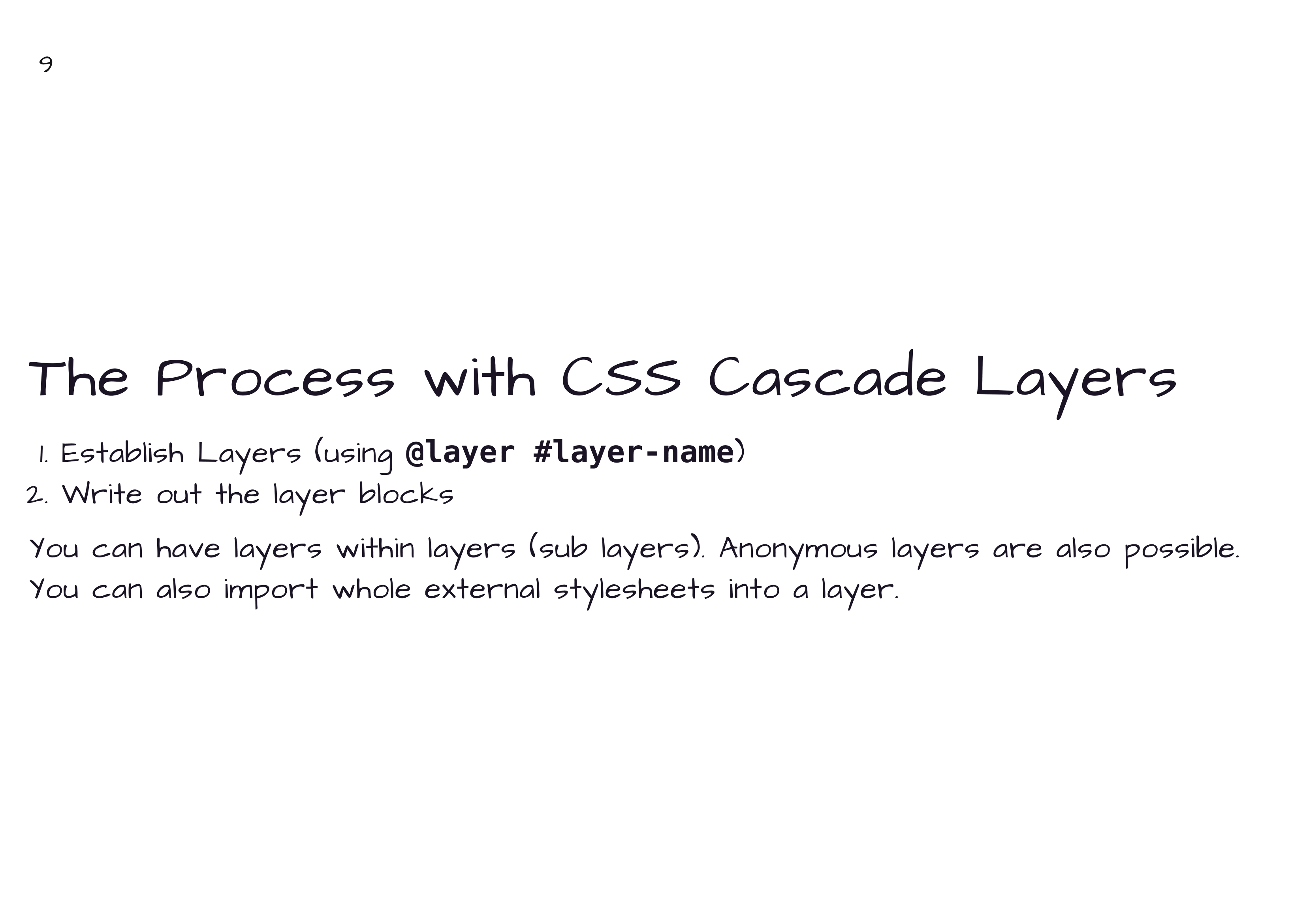 Welcome to the Modern CSS updates presentation