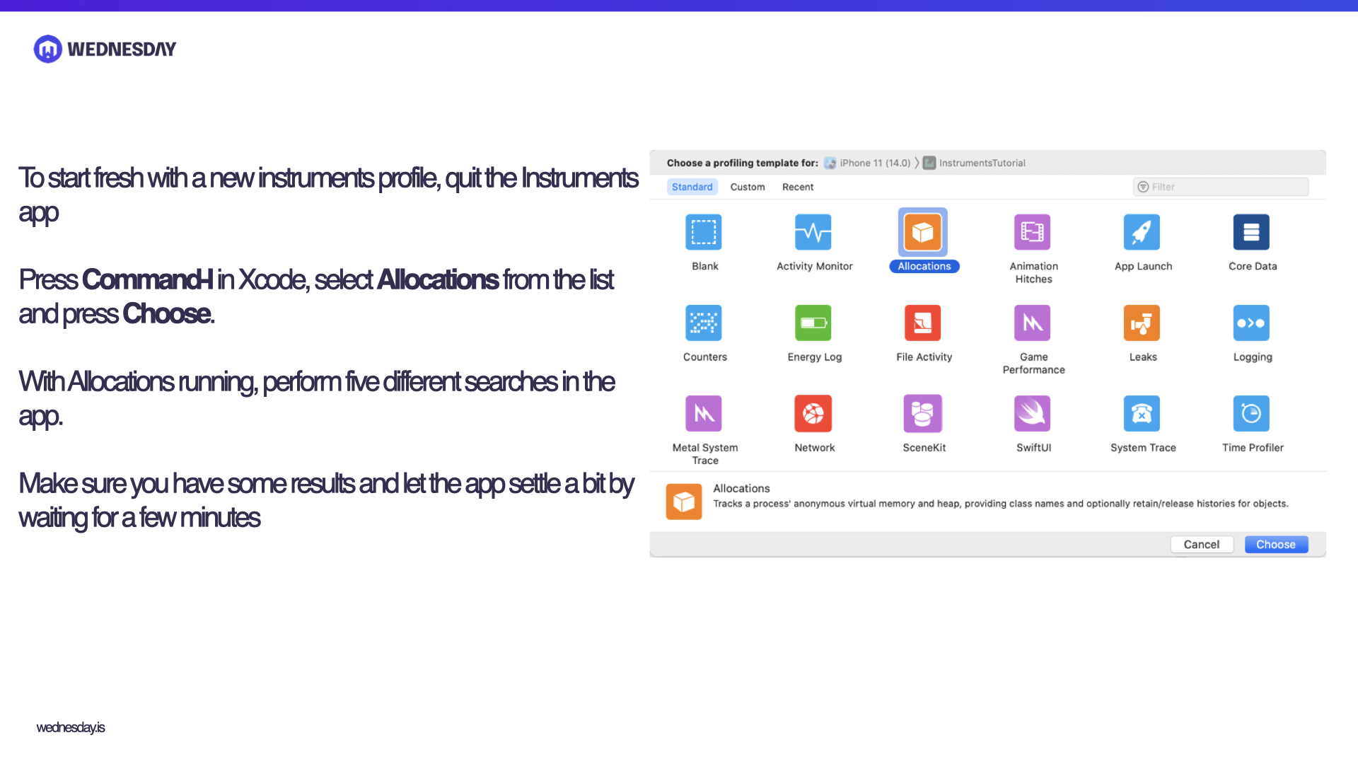 Xcode Instruments