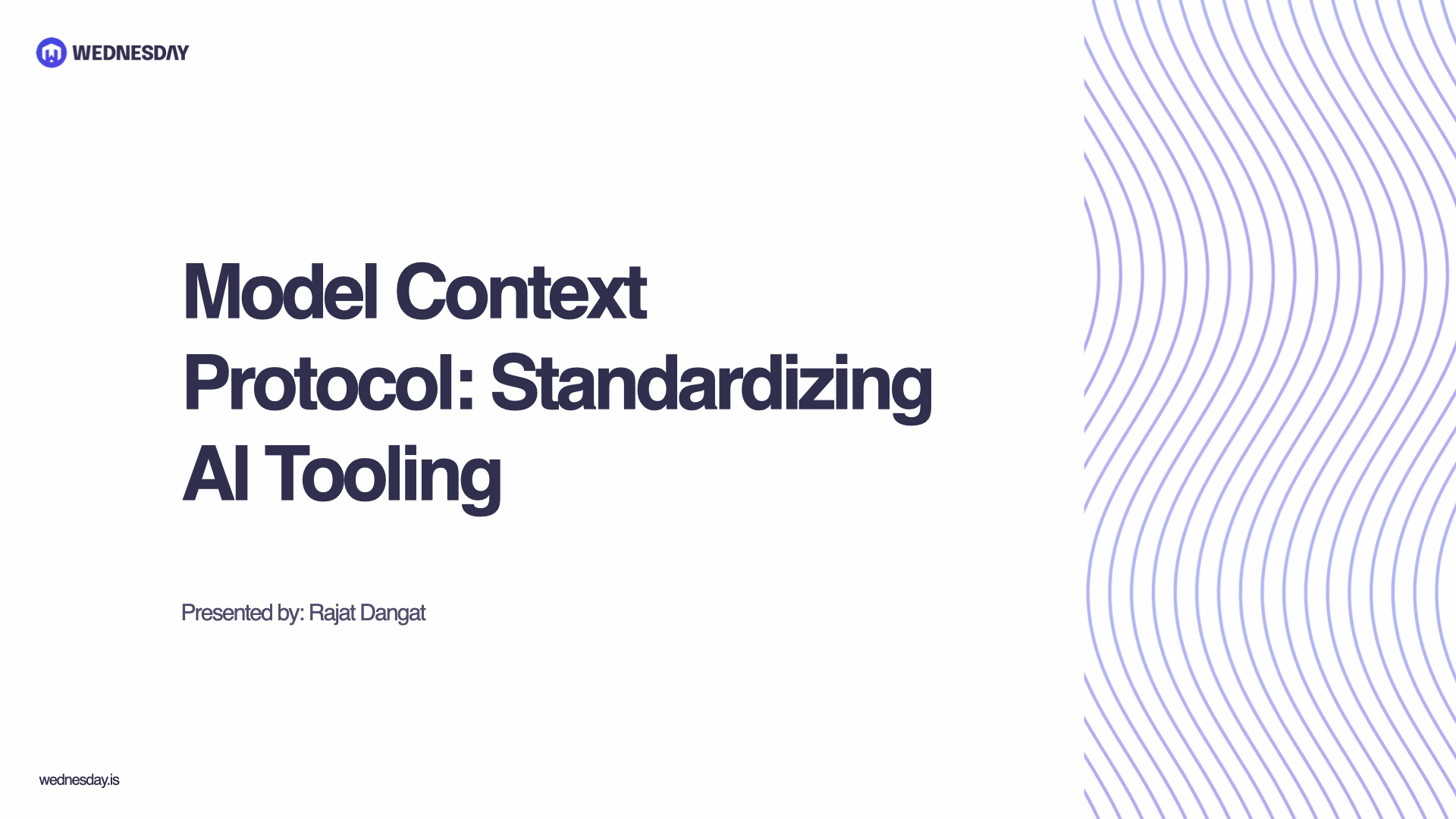 Model Context Protocol: Standardizing AI Tooling