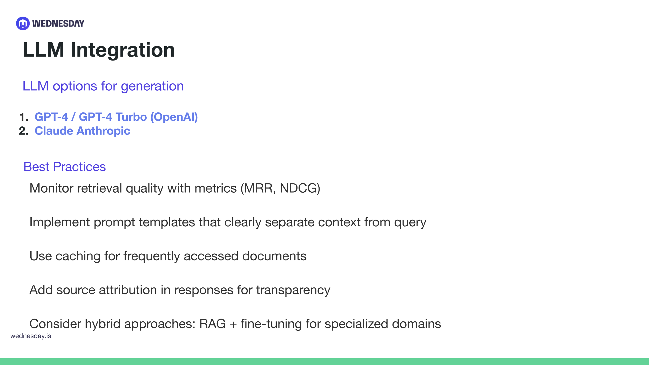 Multi-modal approach through RAG
