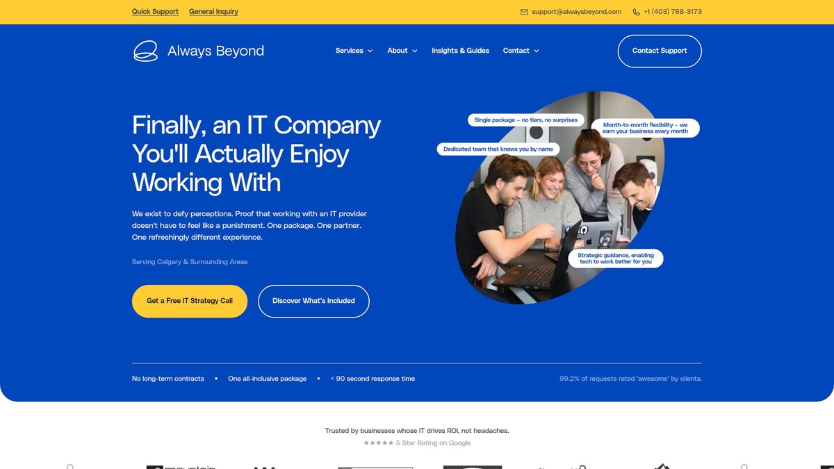 Managed Technology Versus In-House: 2026 Comparison Guide - Always Beyond: Human-First Managed Technology for Growing Businesses