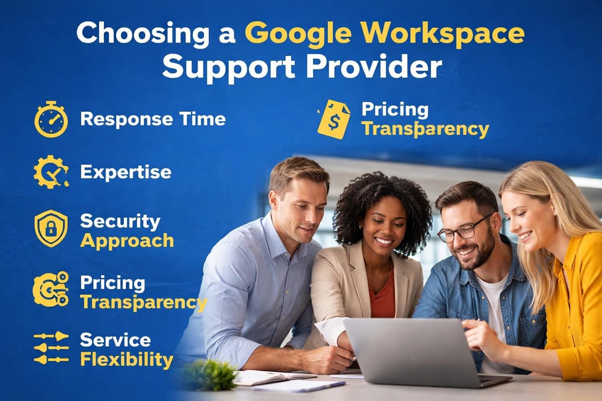 IT support evaluation criteria