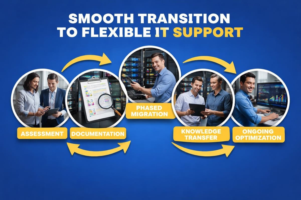 IT provider transition process