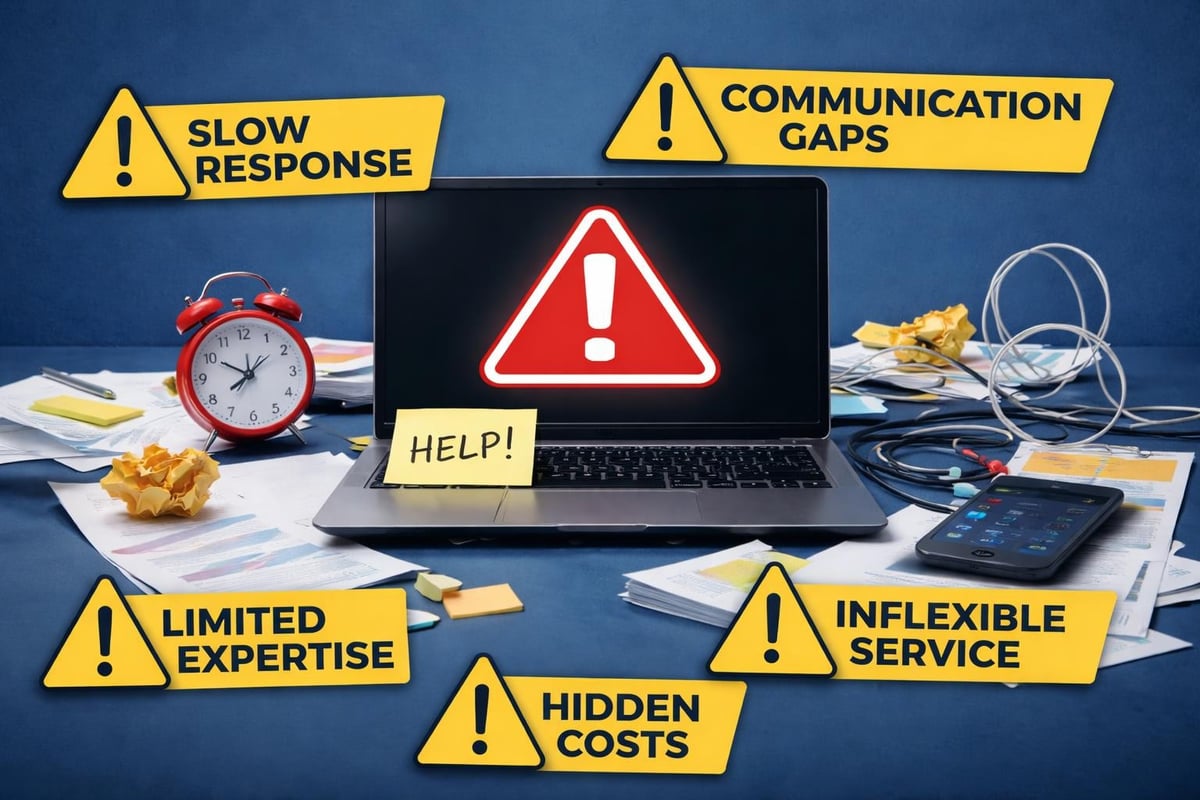 Red flags in IT service providers