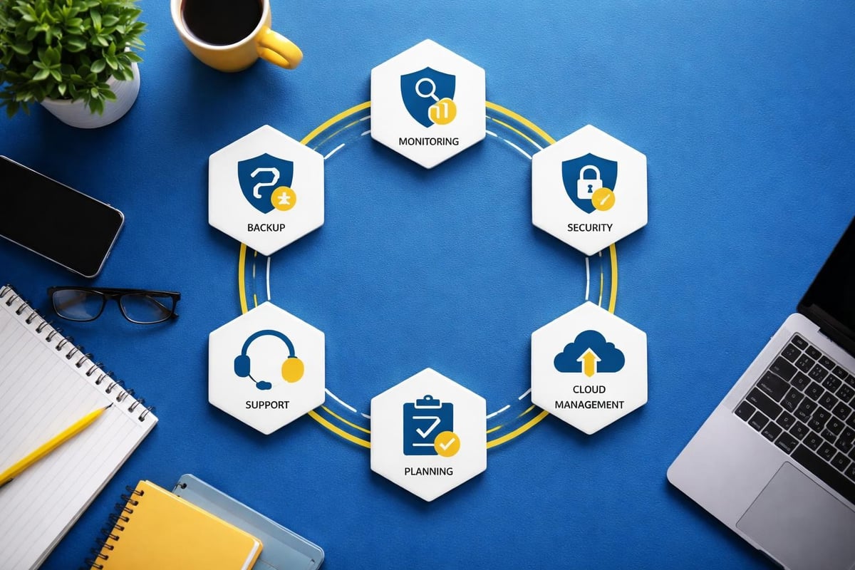 Components of managed tech services