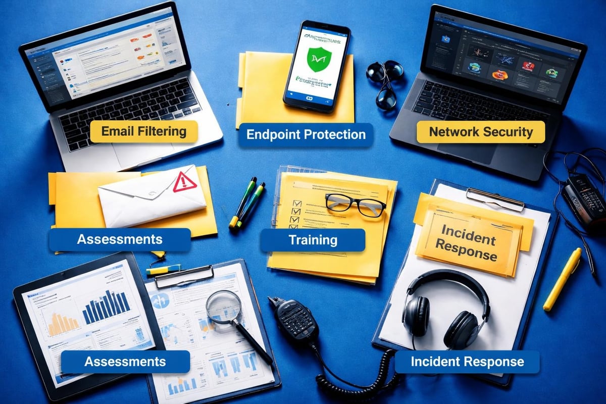 Layered security approach