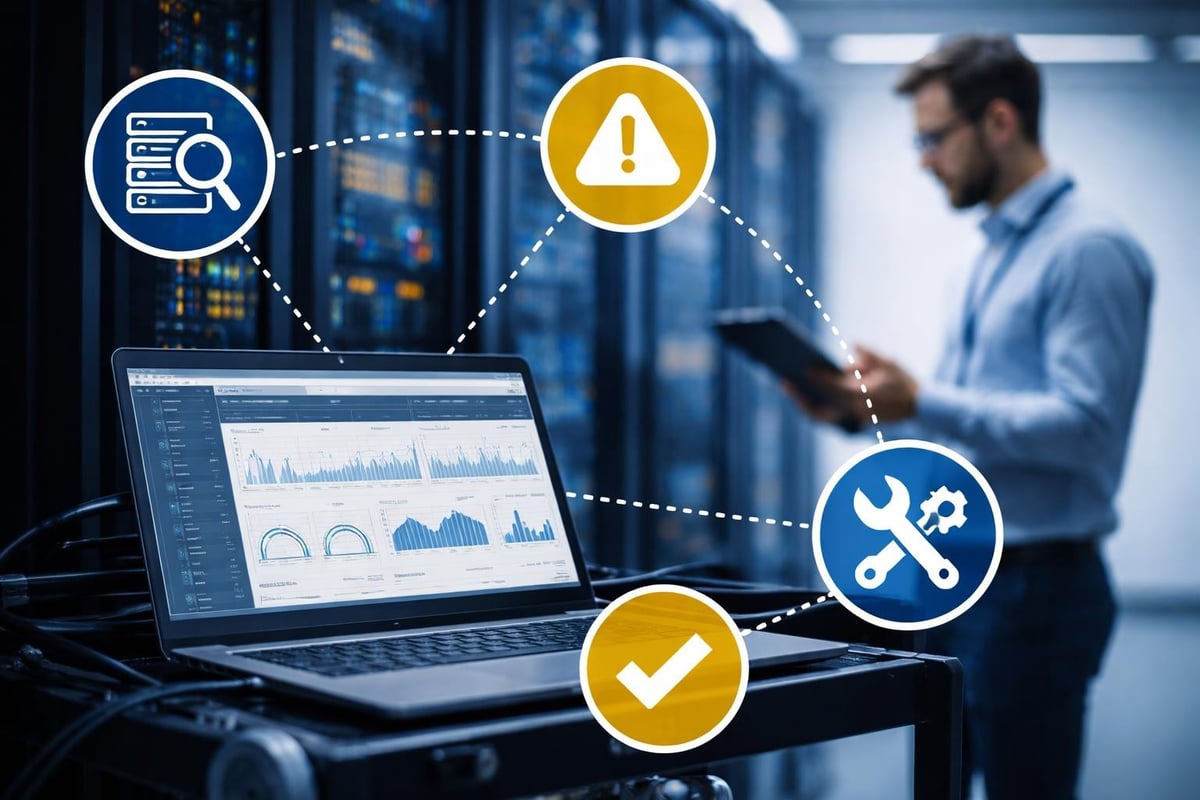 Proactive IT monitoring workflow