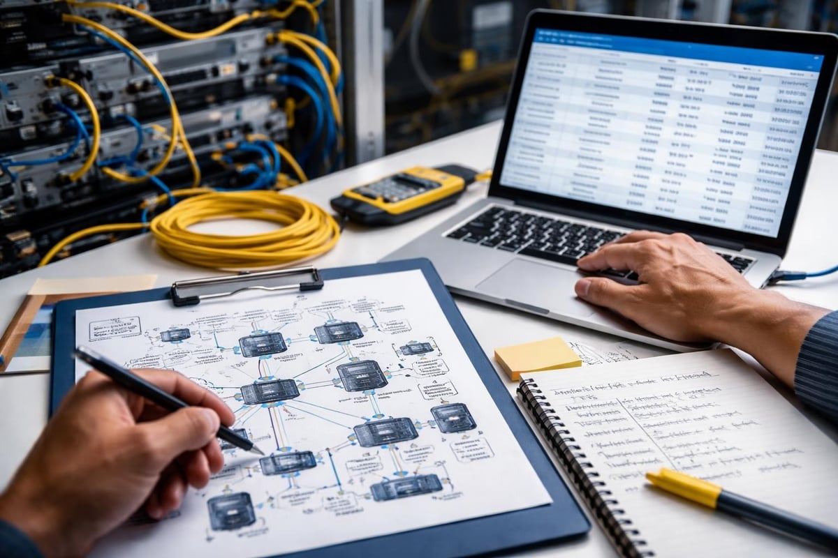 Network documentation workflow