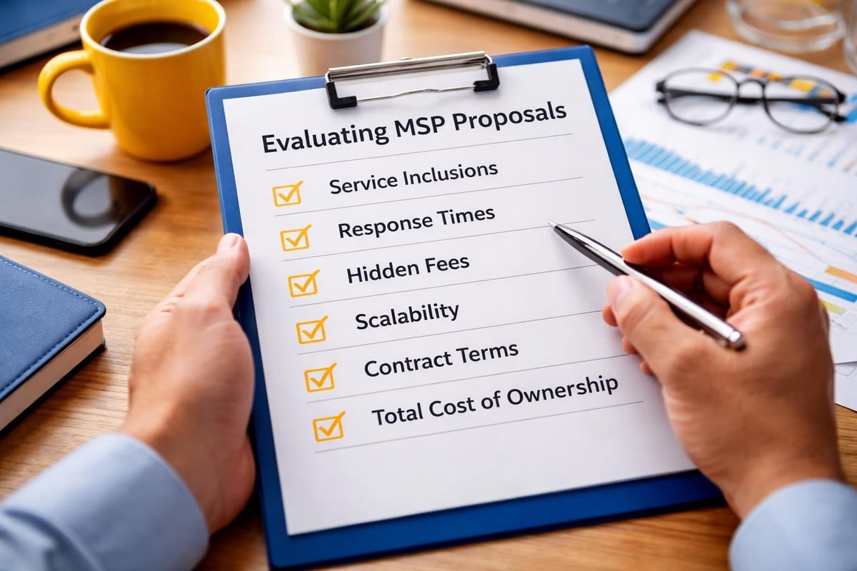 Evaluation checklist