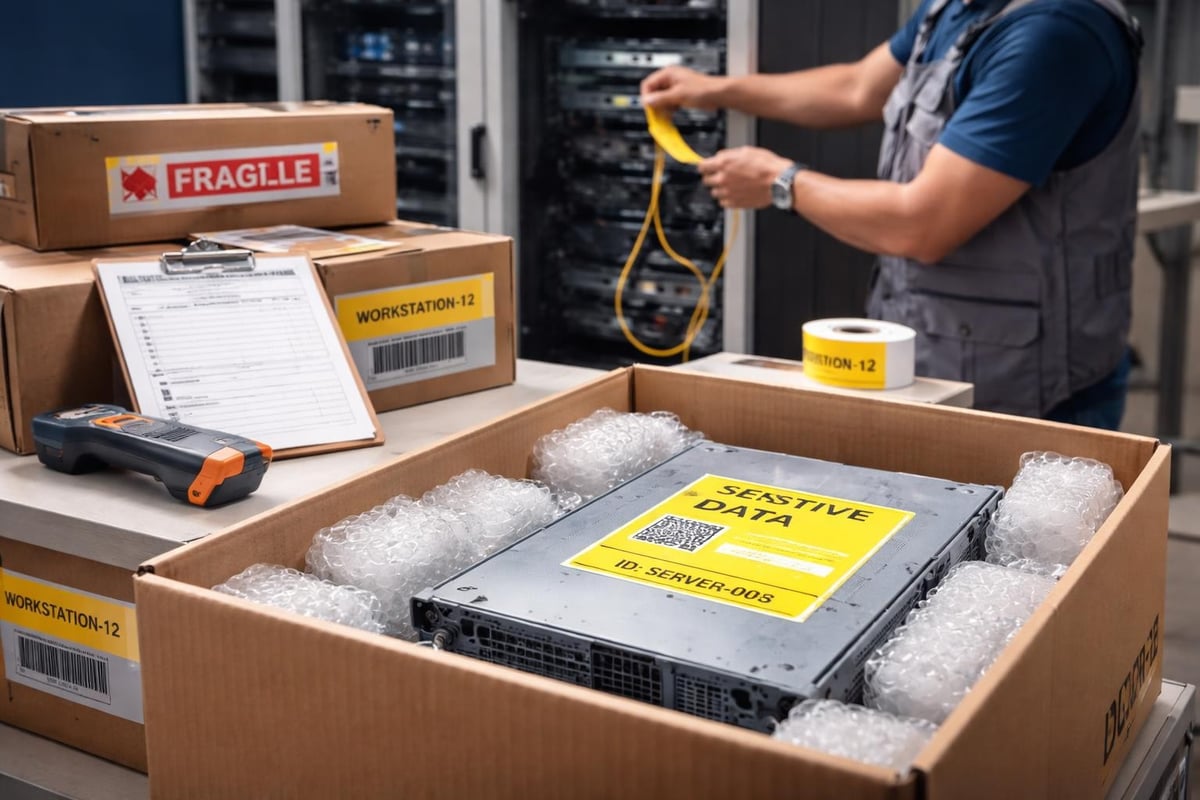 IT equipment transport and security