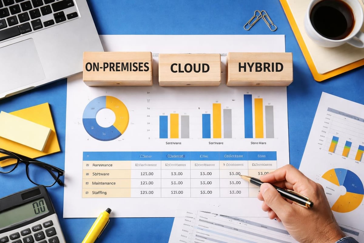 IT infrastructure cost comparison