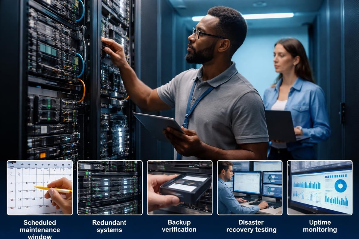 Business continuity through IT support