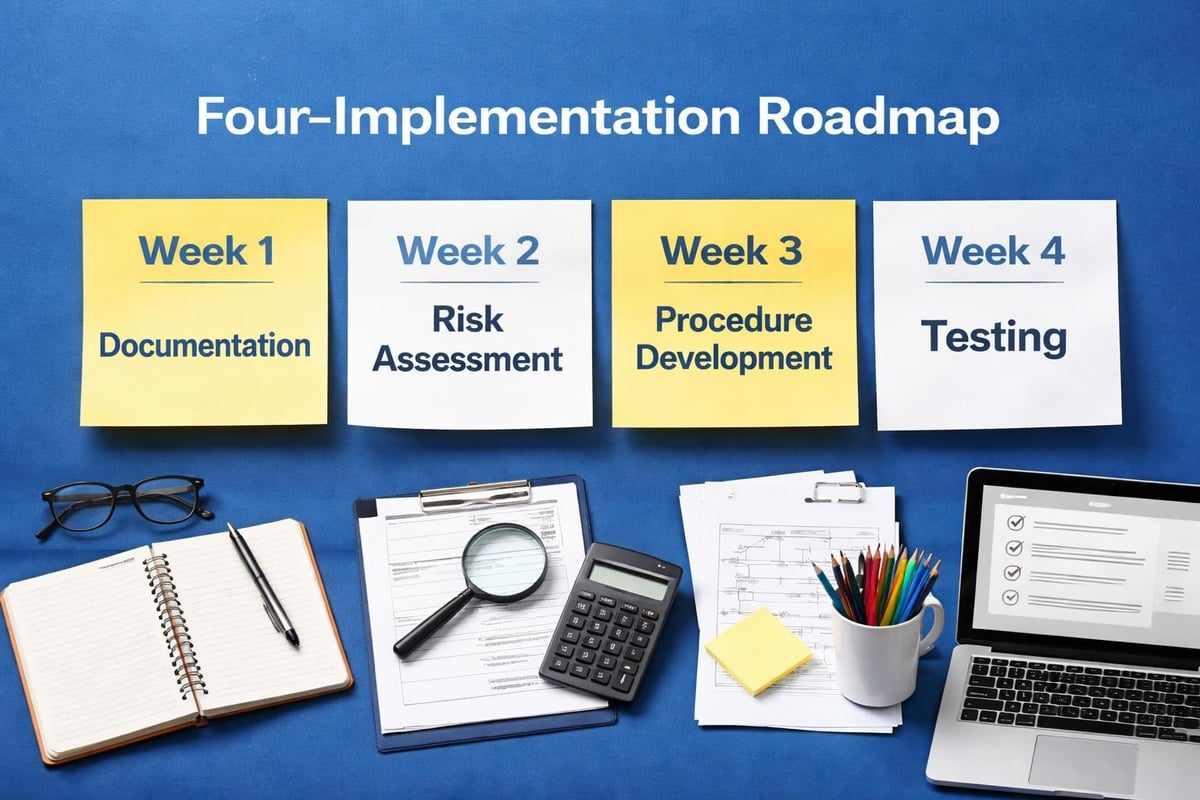 Business continuity planning timeline