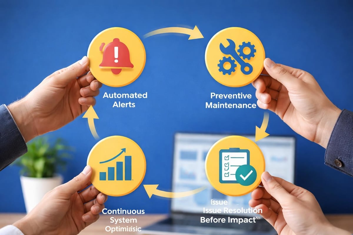 Proactive IT monitoring benefits