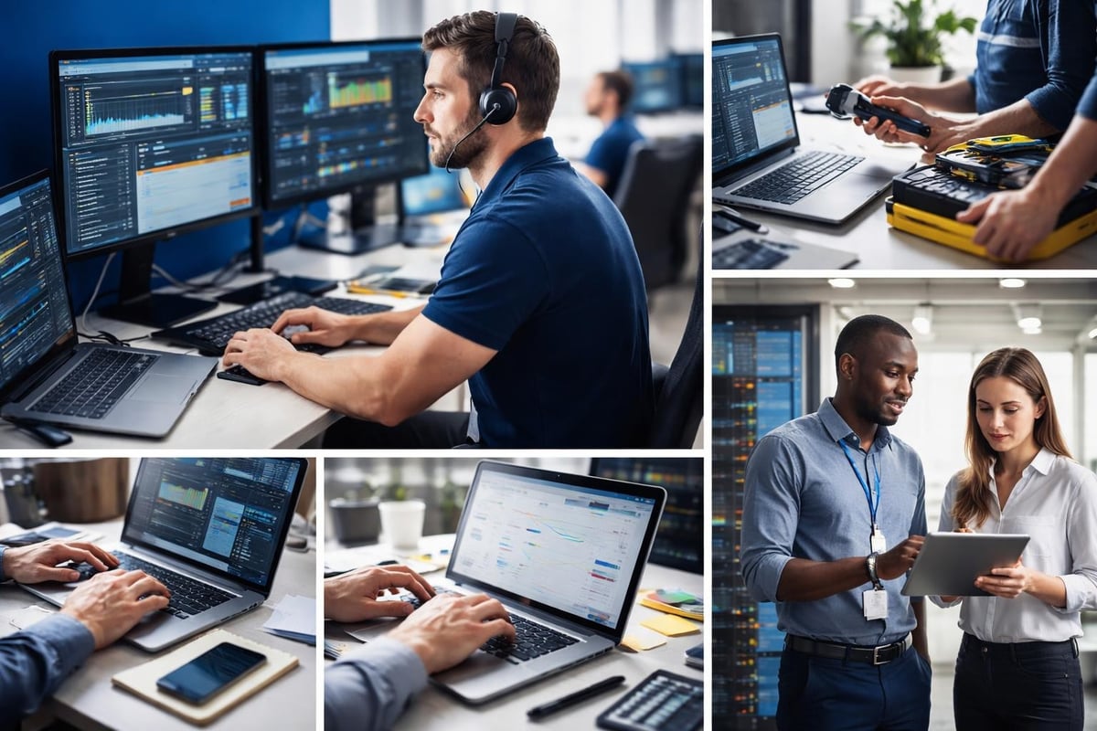 Service IT support workflow