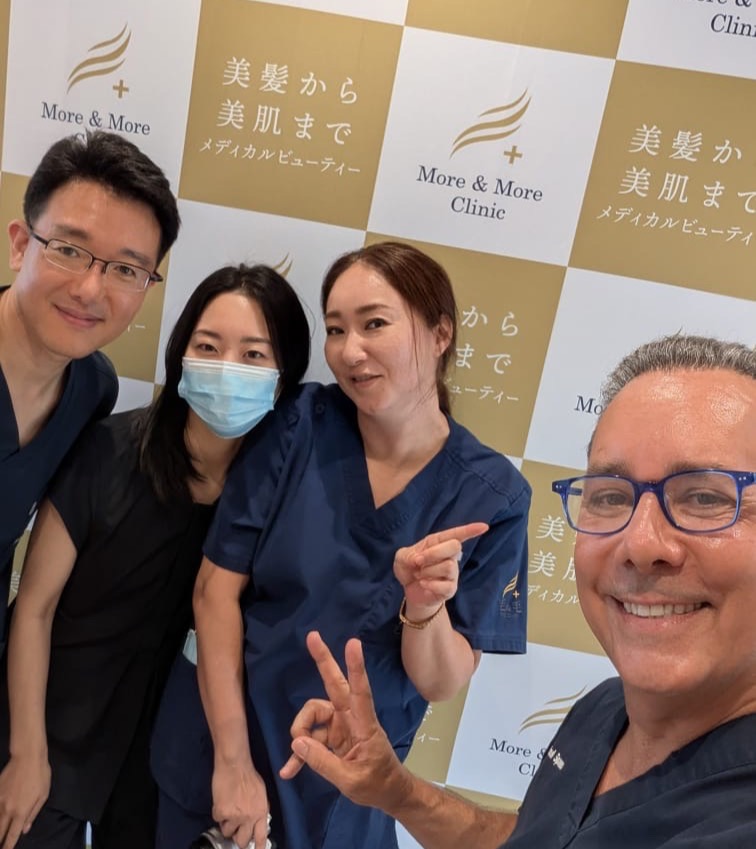 Dr Paul Spano with clinical colleagues