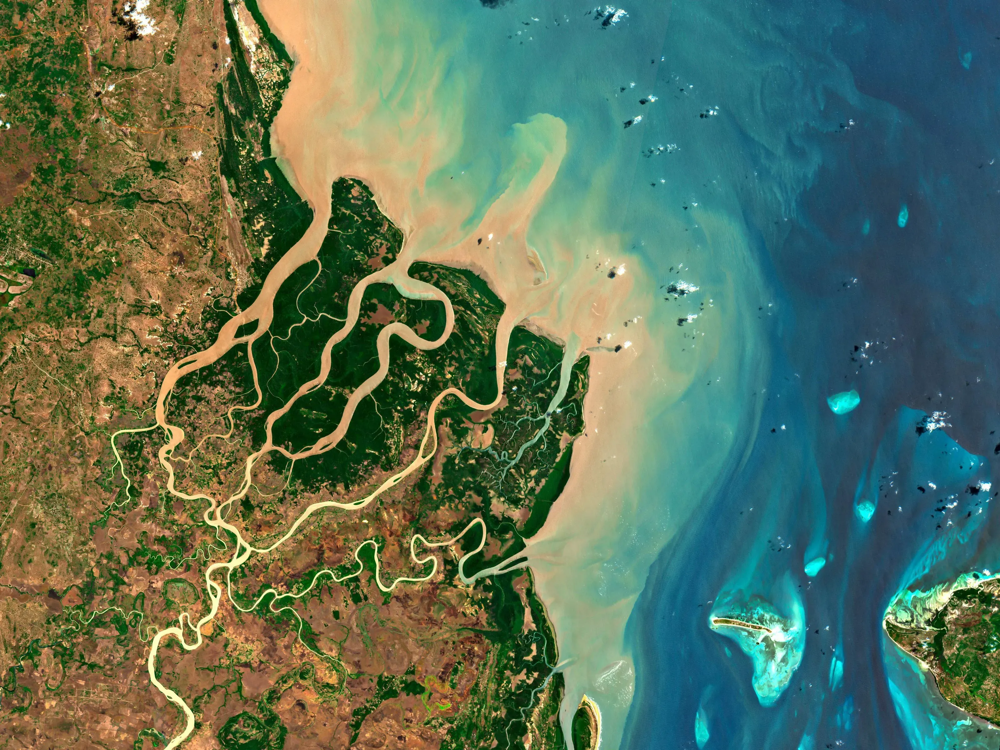 Image satellite de Salale Tanzanie