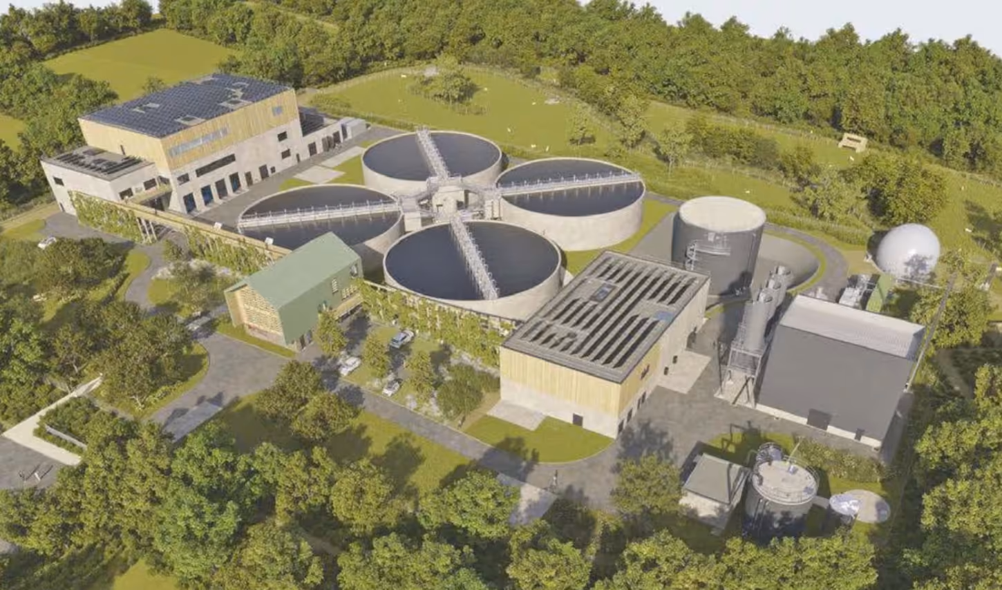Vue aérienne du projet Eiffage à La Roche-sur-Yon