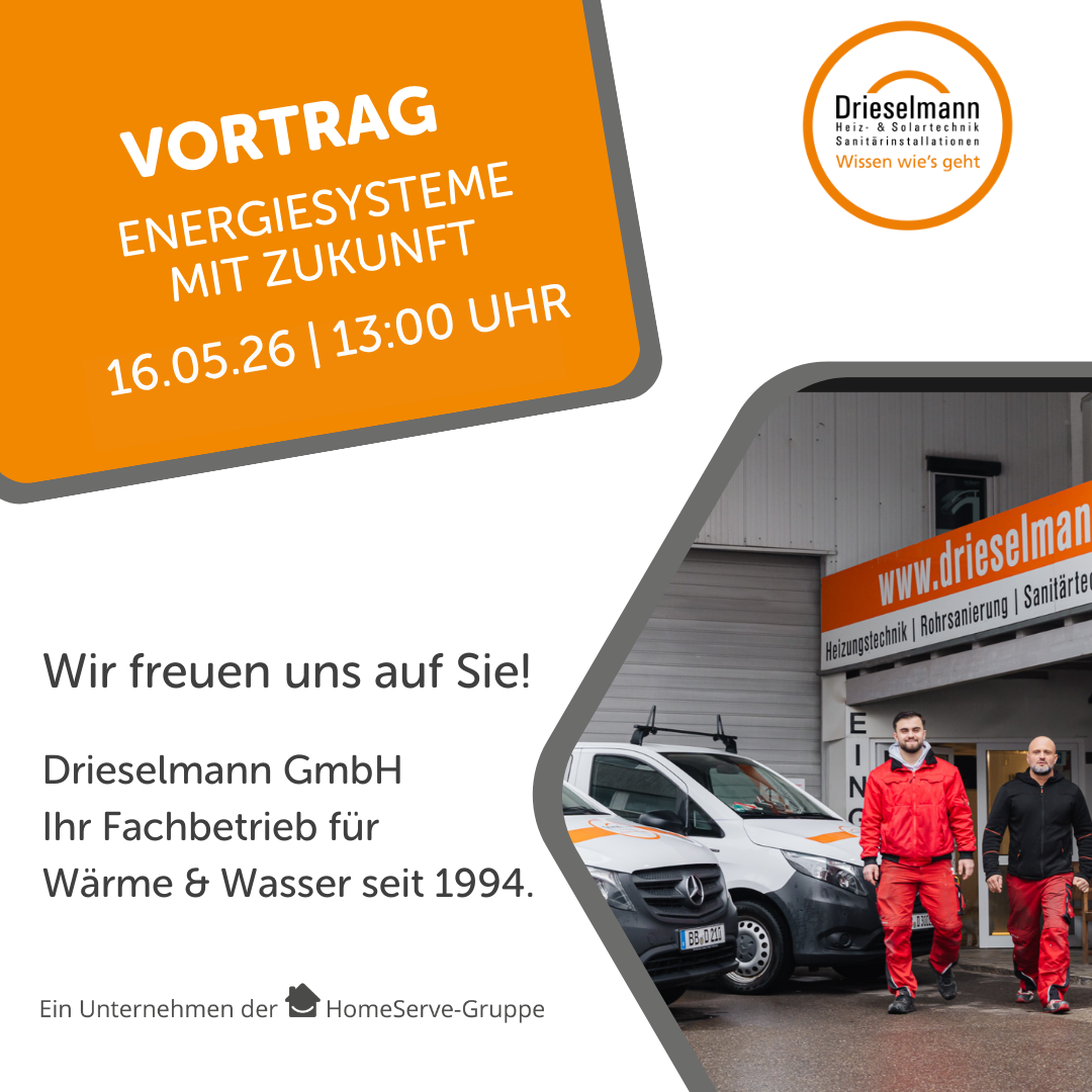 Asset Vortrag Energiesysteme mit Zukunft am 16.05.2026