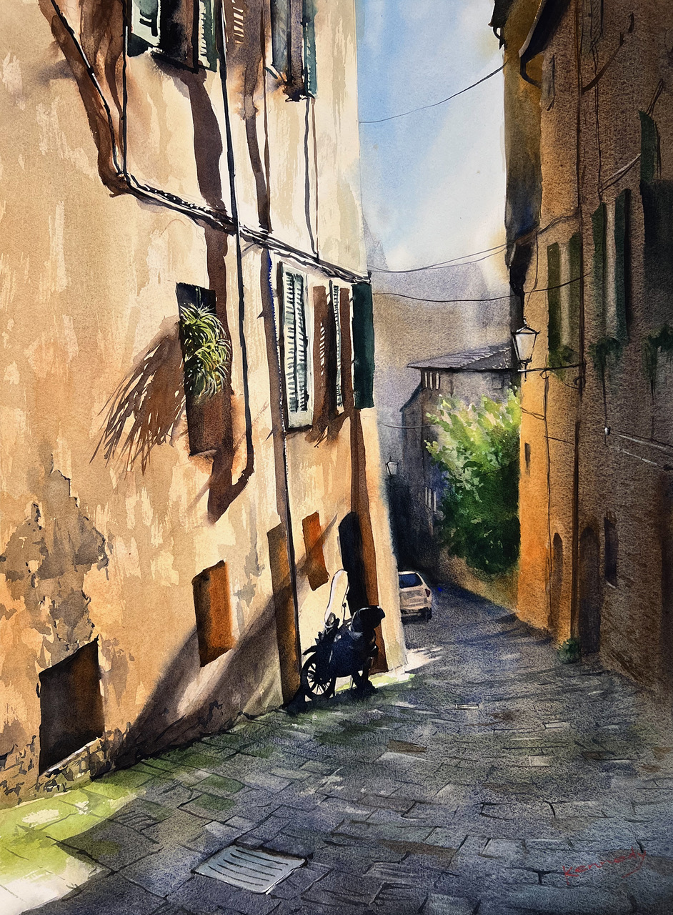 Vicolo della Macina (Siena, IT)