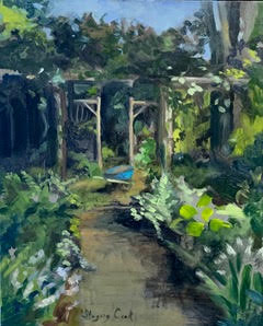 Blue Wheelbarrow at Squirehouse