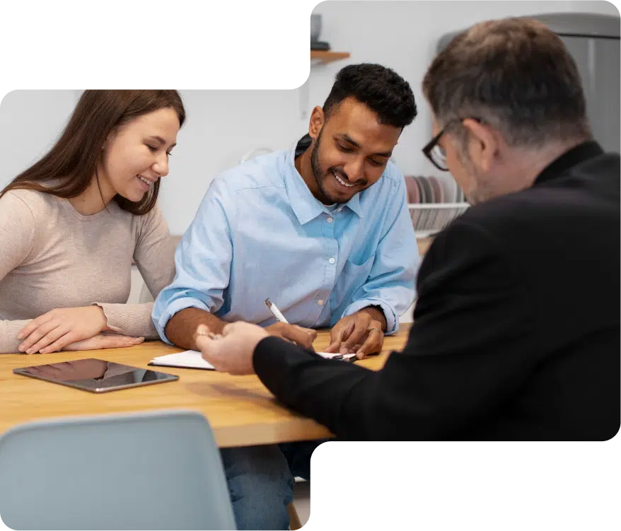 A man and his partner receiving a new job offer