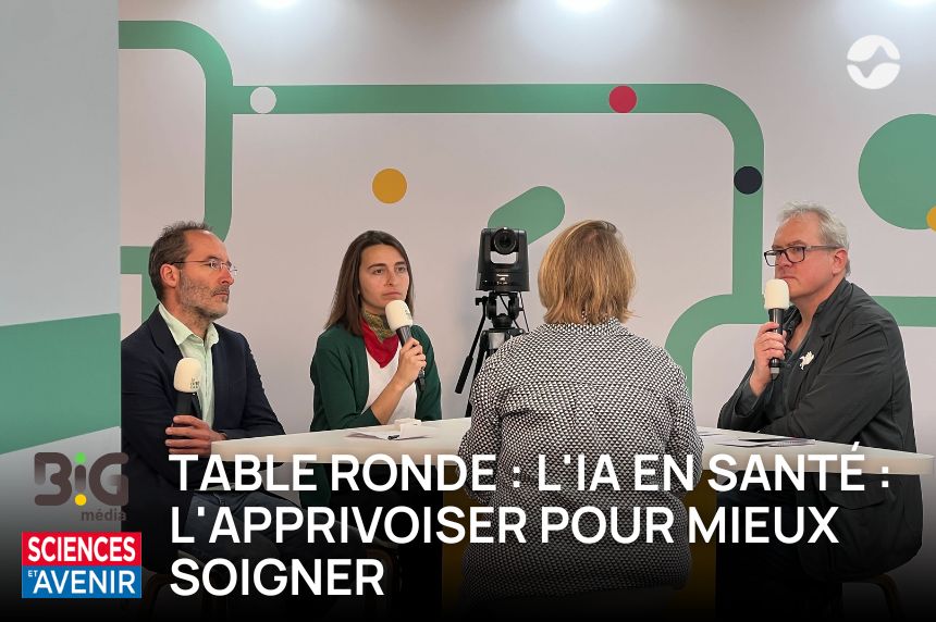 photo de la table ronde de big media à santexpo