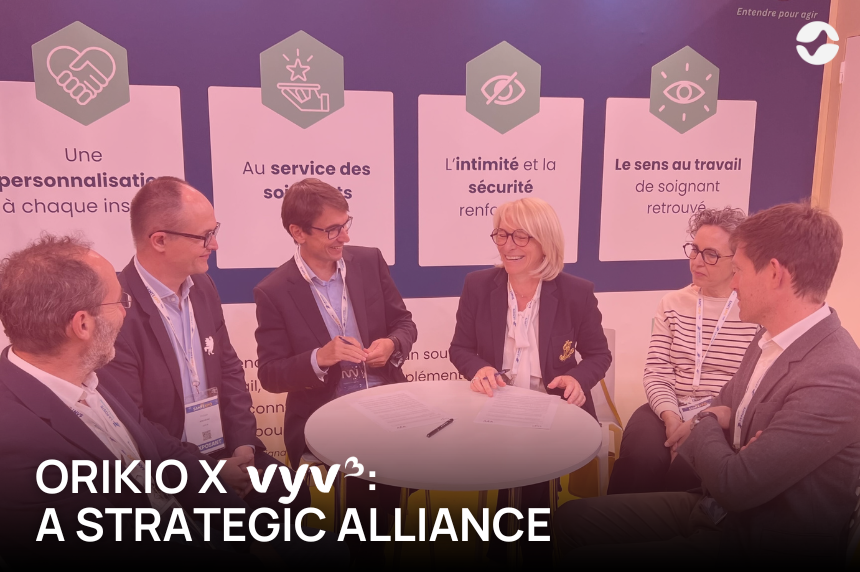 Photo of the signing of the framework contract between Orikio and VV3