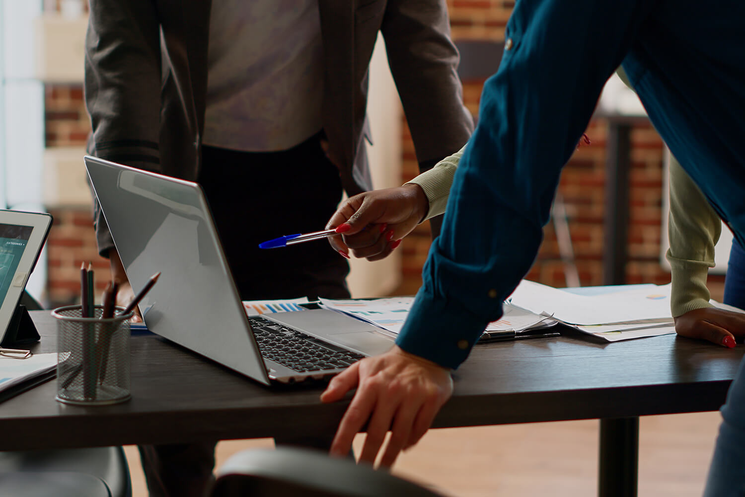 image of a collaborative workspace (for a b2b saas)
