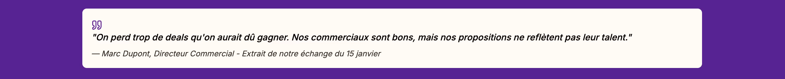 In the final proposal, this block will appear like this