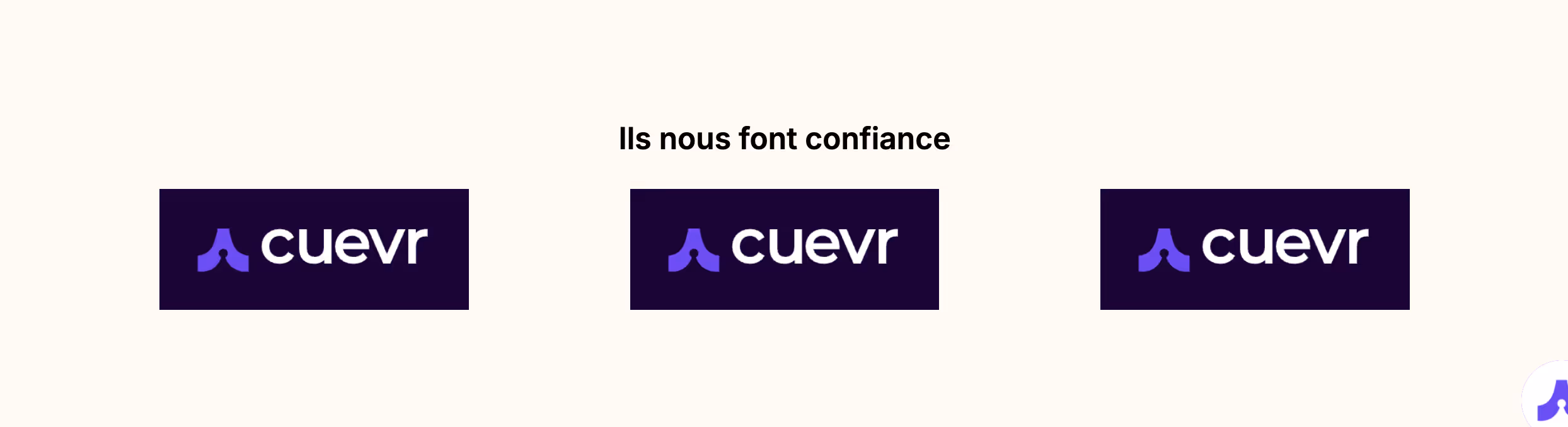 In the final proposal, this block will appear like this