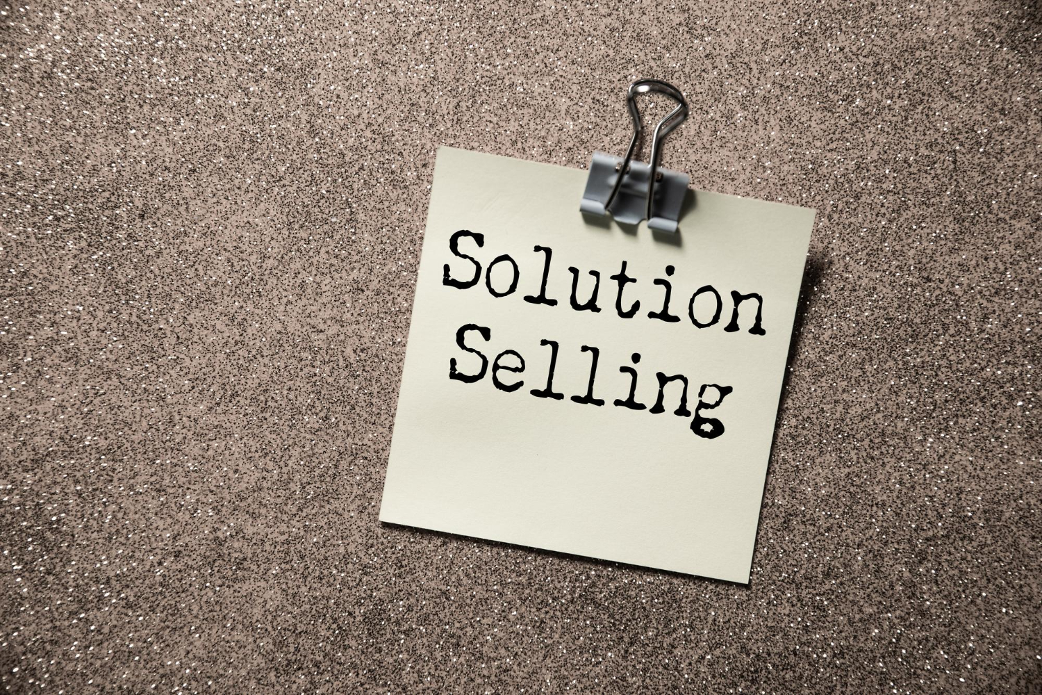Solution Selling