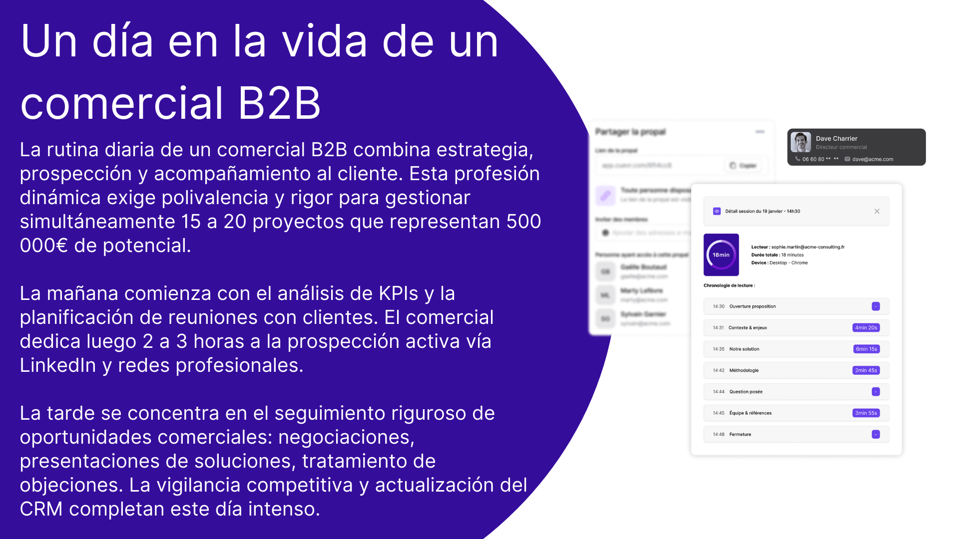 Un dia en la vida de un comercial B2B