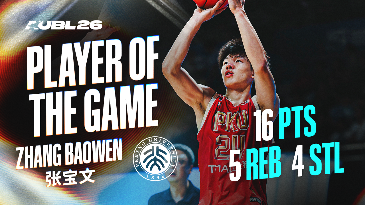 AUBL26 Player of the Game Highlights: #24 Zhang Bao Wen (Aug. 2, 2026)