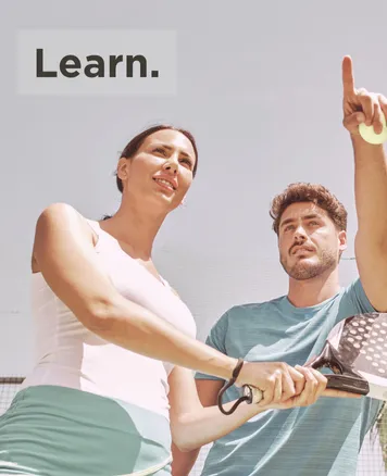 Palaestra Method Learn Practice Win – players training padel with focus on learning, practice and performance