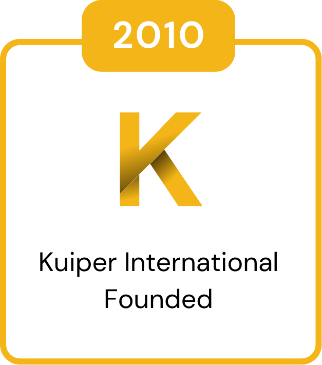 2010 – Kuiper International founded.