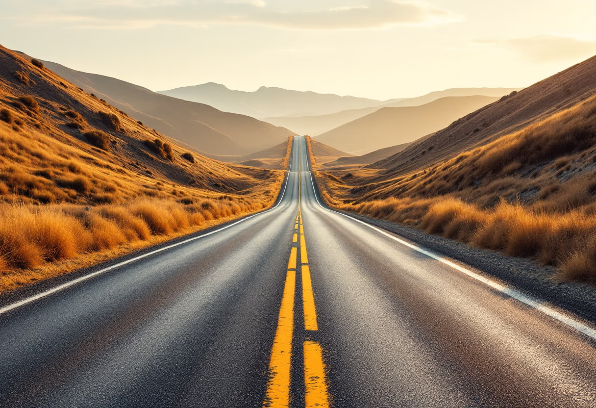 image of a highway (for a mobility and transportation)