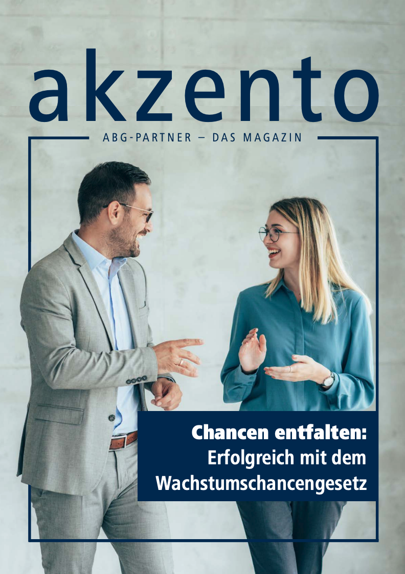 Cover des Magazins akzento