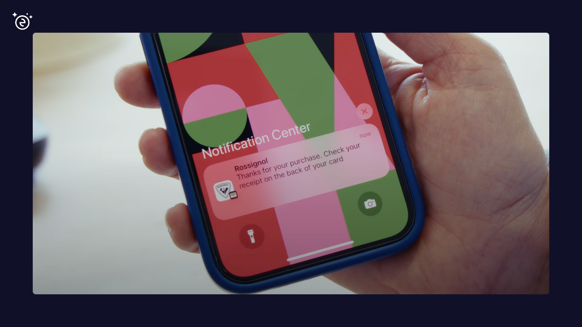 Wallet push notification opening a pass on the lock screen