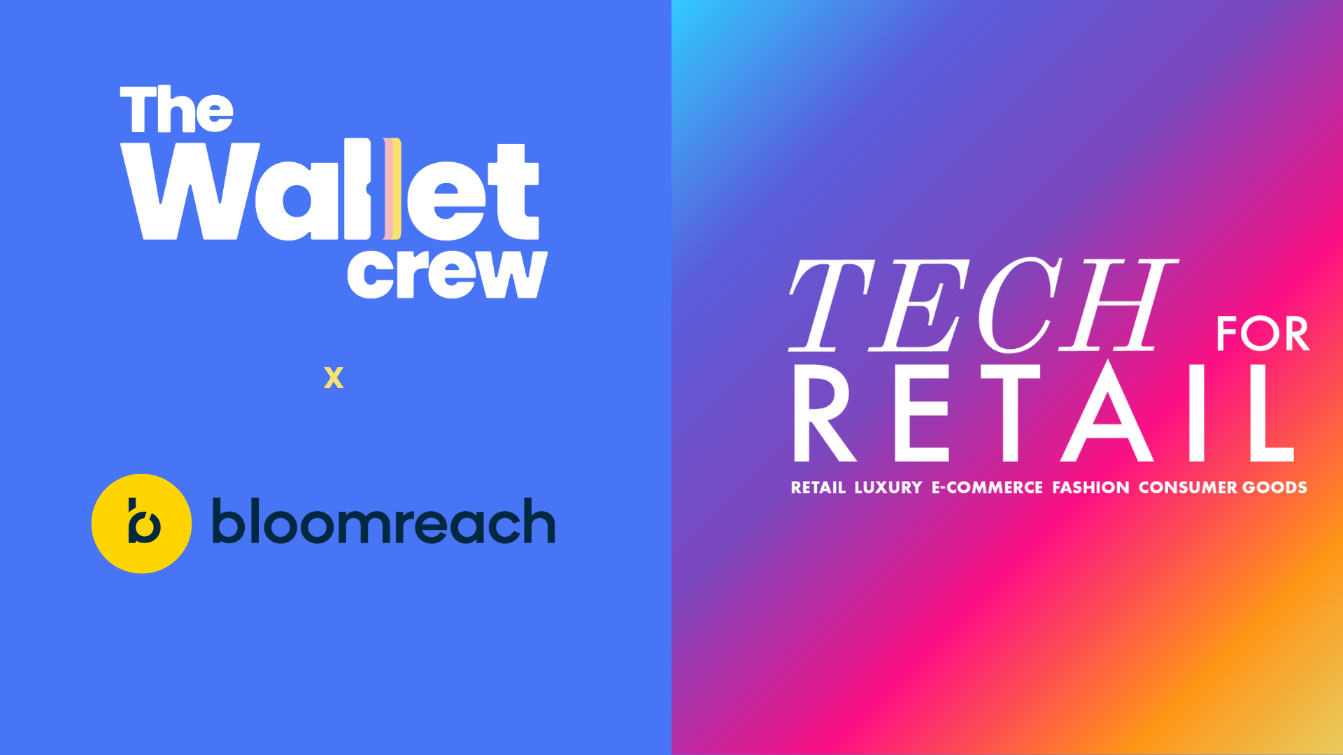 The Wallet Crew at Tech for Retail 2025 with Bloomreach