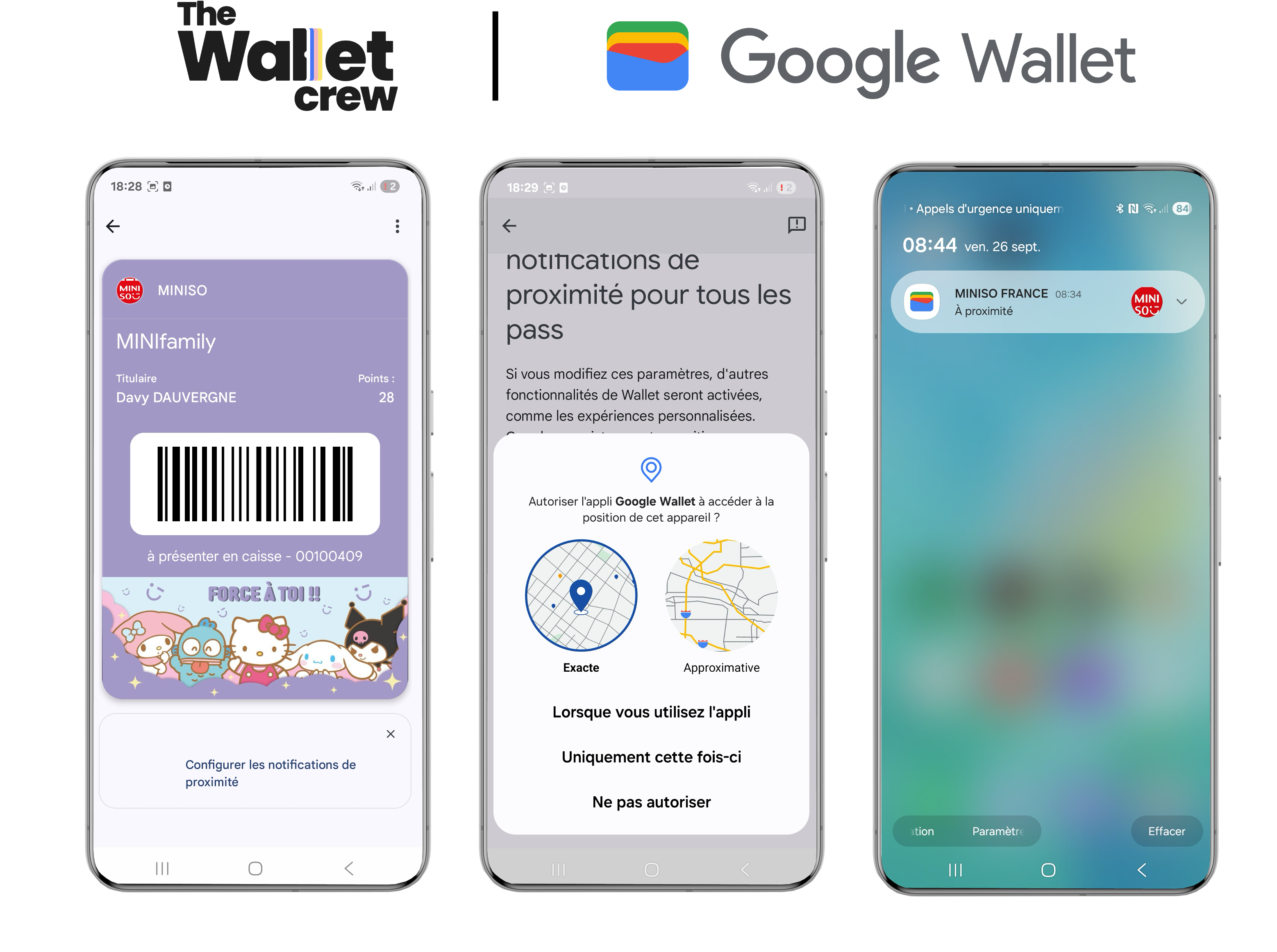 Google Wallet Nearby Notifications explained