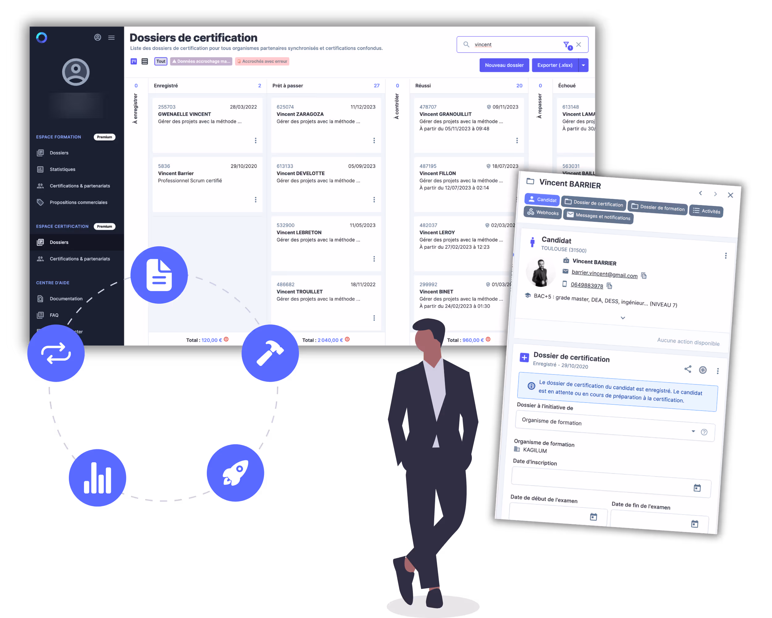 Gagnez du temps sur la gestion de votre centre de formation