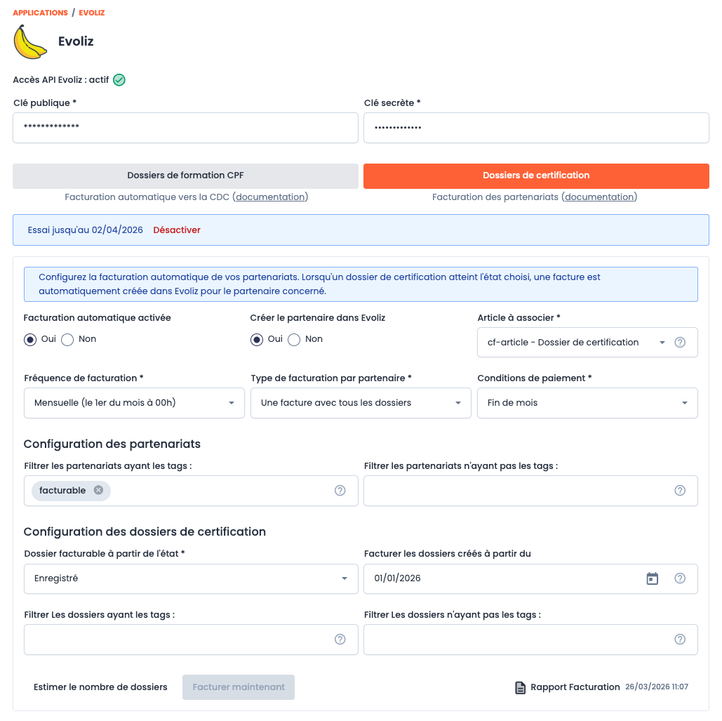 CRM et prospection pour organisme de formation