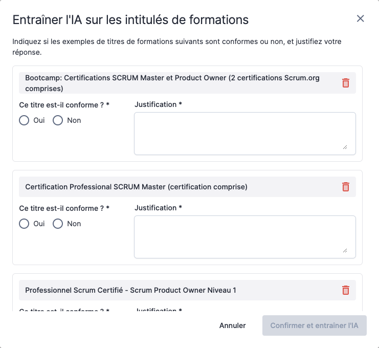 Critères IA - CertiPlace
