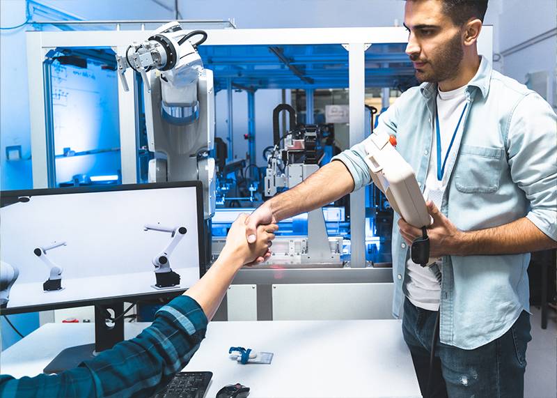 Etudiant en alternance dans l'entreprise