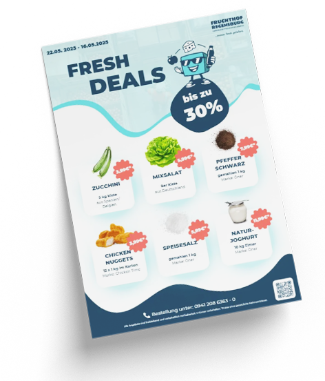 Flyer Fresh Deals (Wochenangebot) Fruchthof Regensburg