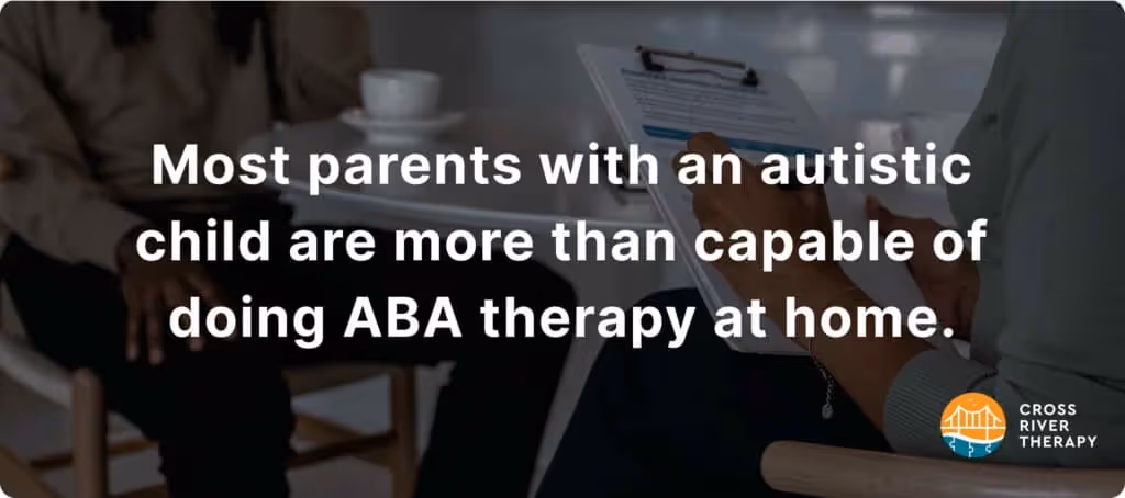 can parents do aba therapy at home